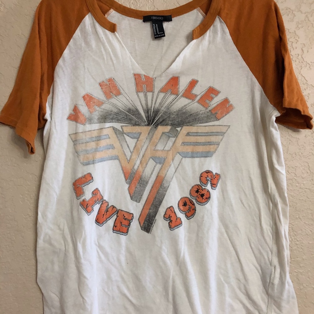 Band ringer tee